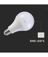 E27 20W LED-lamp - A80, 120lm/W