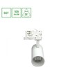 16W 3-fase spanningsrail spot 3-in-1 - 25°, CCT, Wit