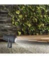 12W LED tuinspot met prikpen - IP65, Groene kleur, grijze behuizing, 20 graden, aluminium