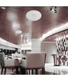 40W Designer Dome LED plafondlamp met sterreneffect - 4000lm, dimbaar, CCT, afstandsbediening, Ø39cm