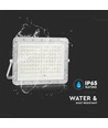 VT LED Solar Schijnwerper 180W - 6400K, 16000 mAh Batterij, 3m Kabel, Slimme IR Afstandsbediening, Snelladen, Wit