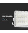 VT LED Solar Schijnwerper 180W - 6400K, 16000 mAh Batterij, 3m Kabel, Slimme IR Afstandsbediening, Snelladen, Wit