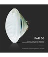 35W LED zwembadlamp - 12V, PAR56, IP68, Glas