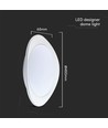 40W LED designer plafondlamp met afstandsbediening - 4000lm, dimbaar, CCT, phantom cover, Ø50cm