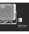 200W LED breedstraler - Samsung LED-chip, werklamp, buiten