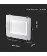 150W LED-breedstraler - Samsung LED-chip, werklamp, buiten