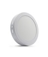 18W dimbare LED-plafondlamp - Ø22,5cm, hoogte: 3,9cm, witte rand