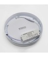 18W dimbare LED-plafondlamp - Ø22,5cm, hoogte: 3,9cm, witte rand