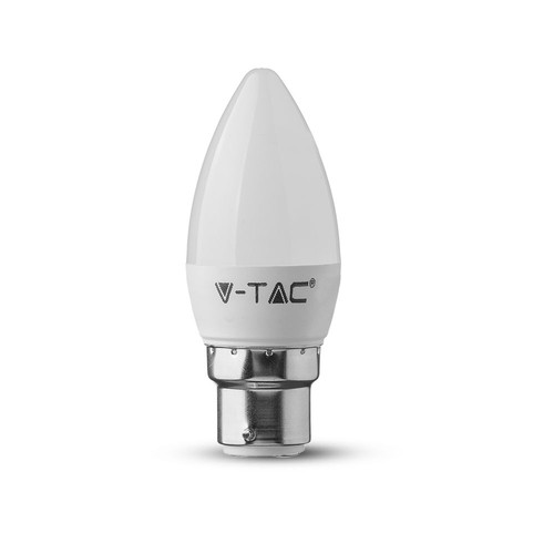 B22 4,5W LED kaarslamp - Samsung LED chip, vervangt 40W, 180°