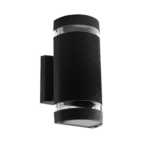 LED Wandlamp Zwart E27 IP44