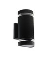 LED Wandlamp Zwart E27 IP44