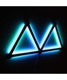 Hexa-Light RGBIC complete set - 6 lichtrails, wandmontage, Bluetooth-app, USB