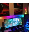 Hexa-Light RGBIC complete set - 9 lichtstrips, wandmontage, Bluetooth-app, USB