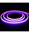 5m 11,5W/m Paarse Neon COB strip - 230V, IP67 waterdicht, 288 LED, In te korten per 10cm
