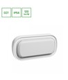 15W PASTILO ovale LED wandlamp CCT - 120lm/W, IP54, IK10, wit, 5 jaar garantie