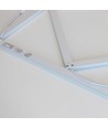 Hexagon Diamant 60x60 LED Paneel, 60W - Hoogte: 15mm, 100lm/W, Witte rand