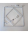 Hexagon Diamant 60x60 LED Paneel, 60W - Hoogte: 15mm, 100lm/W, Witte rand