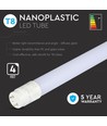 25x 120cm / 18W LED buis, T8 - 4000K, 5 jaar fabrieksgarantie