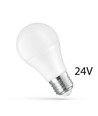 24V, E27 LED-lamp, 10W - AC/DC, Spectrum