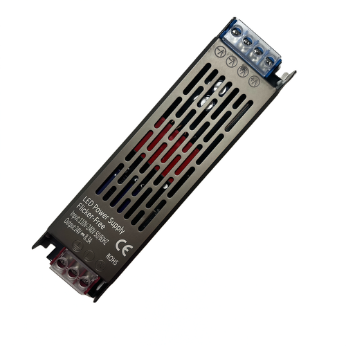 200W / 24V DC voeding - 8.3A, IP20 binnenshuis, Flicker free