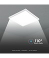 36W LED Paneel - 2-in-1, 595x595mm, 4000K, 120lm/W