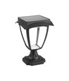2W LED solar tuinlamp met sensor - Zwart, IP65, CCT, aluminium, voor buitengebruik