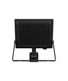 50W breedstraler met sensor - IP44, zwart, werklamp, PIR-sensor