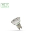 LED GU10 7,5W - 230V, 30° warm wit, glas met lens, Spectrum Premium