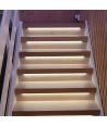 2x5m 12W/m Trap LED COB strip set - 24V DC, IP20, met sensor