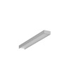 1m aluminium profiel BEGTON12 J/S - Geanodiseerd, opbouw, LED profiel