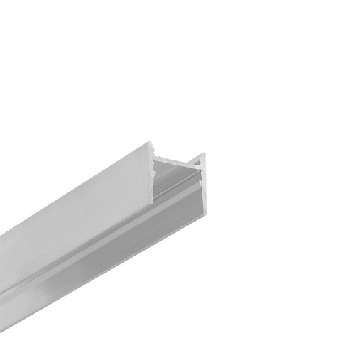 2m aluminiumprofiel COZY12 C/U1 - Onbewerkt aluminium, opbouw, LED profiel