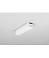 2m aluminium profiel HOOD14 F/U1 - Wit gelakt, opbouw, LED profiel
