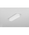 2m aluminium profiel HOOD14 F/U1 - Wit gelakt, opbouw, LED profiel