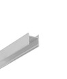 2m aluminiumprofiel LEVEL12 C/U1 - Onbehandeld aluminium, opbouw, LED-profiel