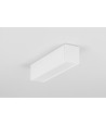 1m aluminium profiel LINEA20 EE7F/TY - Wit gelakt, opbouw, LED profiel