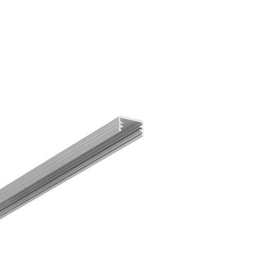 1m aluminium profiel SLIM8 AC2/Z - Geanodiseerd, opbouw, LED profiel