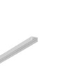 2m aluminiumprofiel SLIM8 AC2/Z - Onbehandeld aluminium, opbouw, LED-profiel