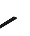 2m aluminium profiel SLIM8 AC2/Z - Zwart geanodiseerd, opbouw, LED profiel
