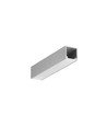 1m aluminium profiel SMART16 BC3/U4 - Geanodiseerd, opbouw, LED profiel