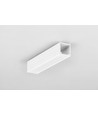1m aluminiumprofiel SMART16 BC3/U4 - Wit gelakt, opbouw, LED profiel
