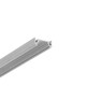 1m aluminiumprofiel SURFACE10 BC/UX - Onbehandeld aluminium, opbouw, LED-profiel