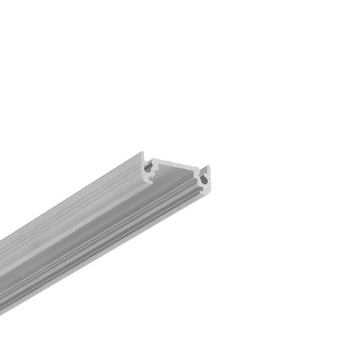 1m aluminiumprofiel SURFACE10 BC/UX - Onbehandeld aluminium, opbouw, LED-profiel