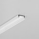 2m aluminium profiel SURFACE10.V2 BC/U - Wit gelakt, opbouw, LED profiel