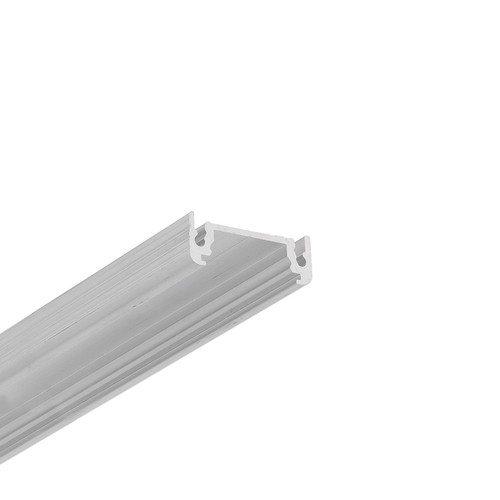 1m aluminiumprofiel SURFACE14 EE7F/TY - Onbehandeld aluminium, opbouw, LED profiel