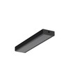 1m aluminium profiel SURFACE14 EE7F/TY - Zwart geanodiseerd, opbouw, LED profiel