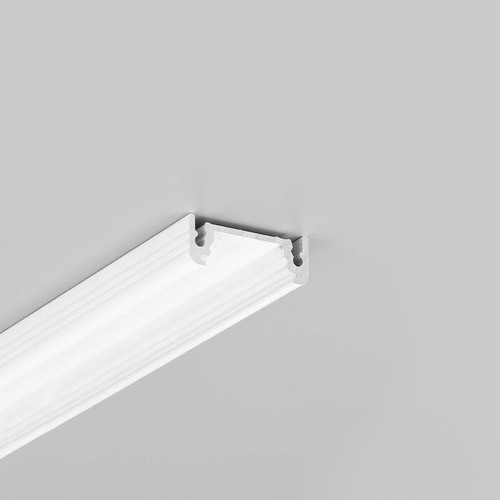2m aluminium profiel SURFACE14 EE7F/TY - Wit gelakt, opbouw, LED profiel