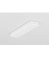2m aluminium profiel SURFACE14 EE7F/TY - Wit gelakt, opbouw, LED profiel