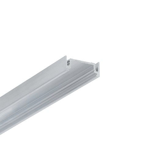 2m aluminiumprofiel SURFACE14.V2 EE7F/Y - Onbewerkt aluminium, opbouw, LED-profiel