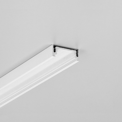 2m aluminium profiel SURFACE14.V2 EE7F/Y - Wit gelakt, opbouw, LED profiel