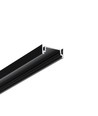 2m aluminiumprofiel SURFACE14.V2 EE7F/Y - Zwart geanodiseerd, opbouw, LED-profiel